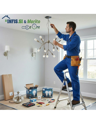 Montaggio Lampadari, Applique e Luci LED