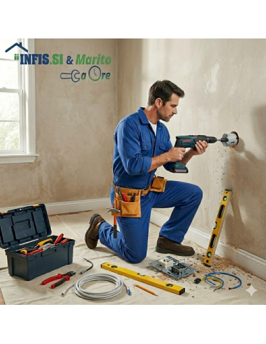 Aggiunta o Spostamento Punti Luce e Prese