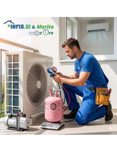 Ricarica Condizionatore (Non raffredda)
